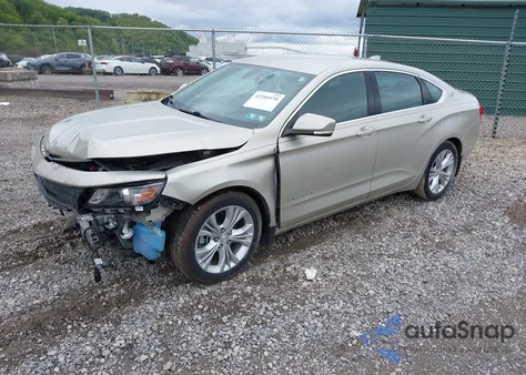 2015 Chevrolet Impala 1Lt из США, поврежденный, VIN 2G1115SL5F9233949